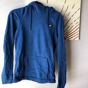 Blue Nike hoodie